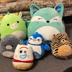 6 Squishmallows